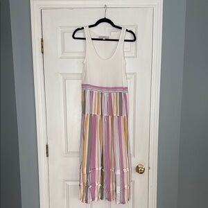 Colorful Striped women’s dress